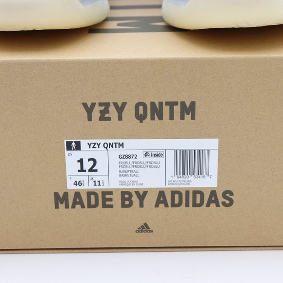NIB ADIDAS YEEZY QUANTUM Frozen Blue Sneakers main image 8